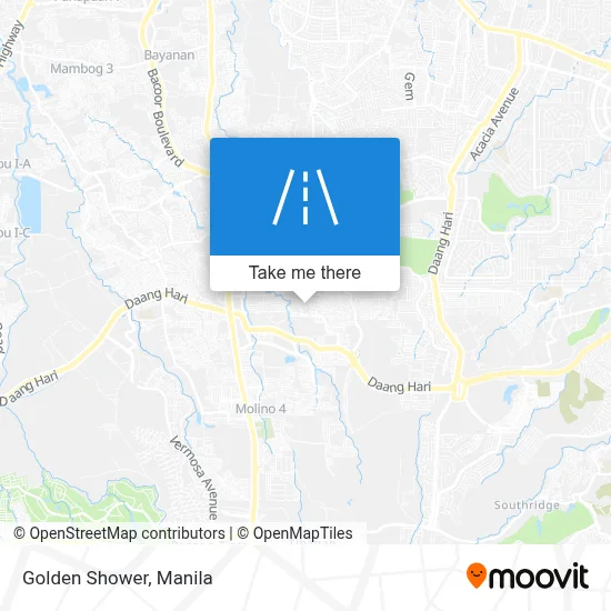 Golden Shower map