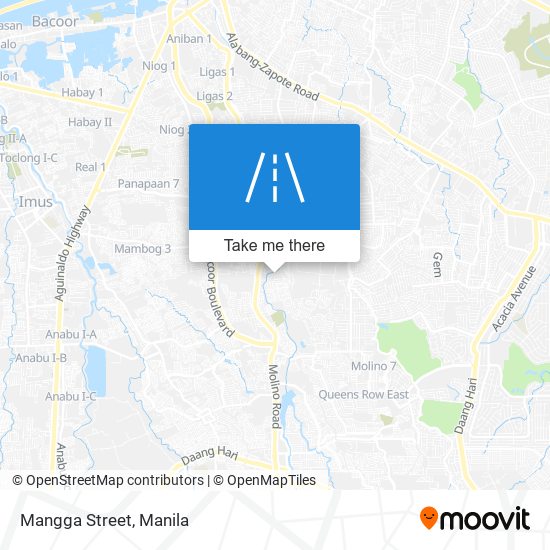 Mangga Street map