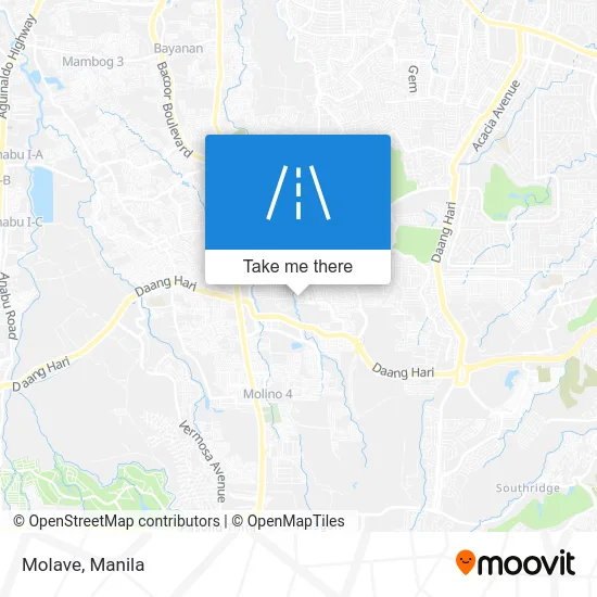 Molave map
