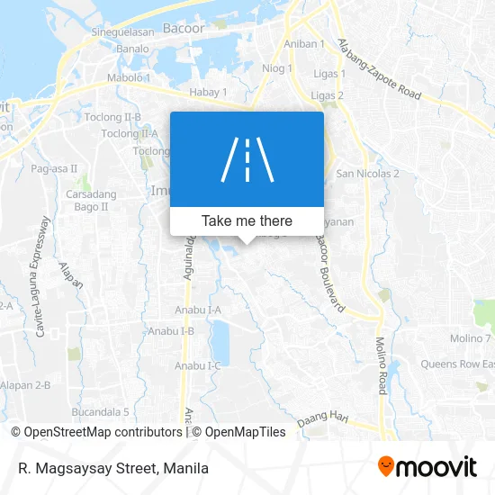 R. Magsaysay Street map