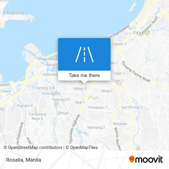Rosalia map