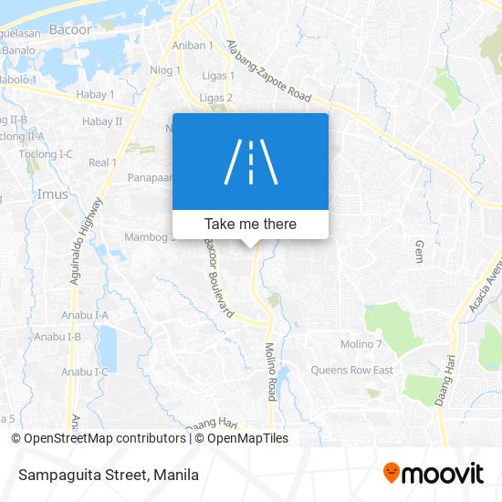 Sampaguita Street map