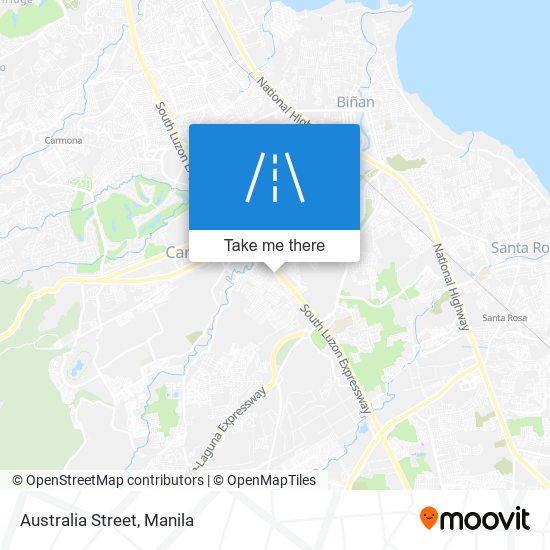 Australia Street map