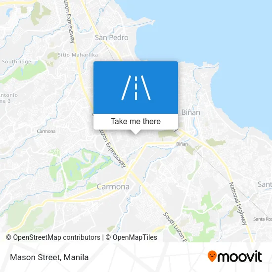 Mason Street map