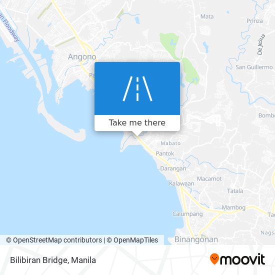 Bilibiran Bridge map