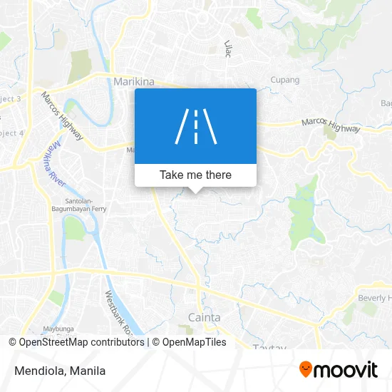 Mendiola map