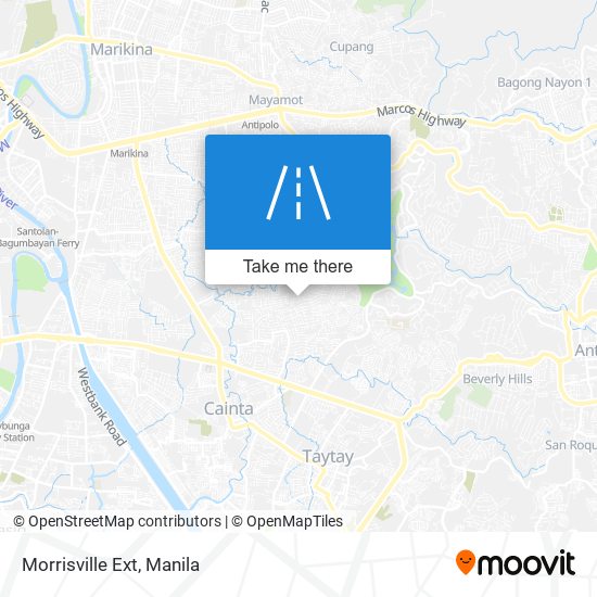 Morrisville Ext map