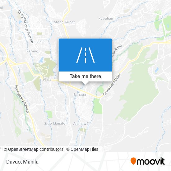 Davao map