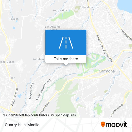 Quarry Hills map