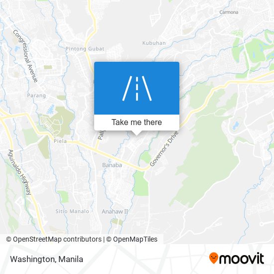 Washington map