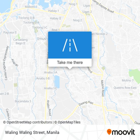 Waling Waling Street map