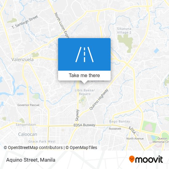 Aquino Street map
