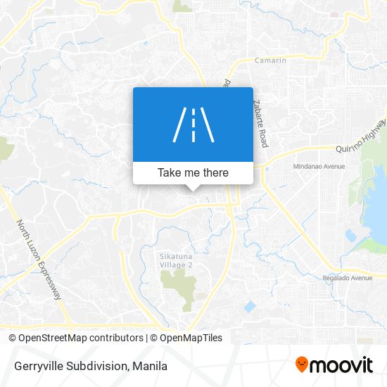 Gerryville Subdivision map