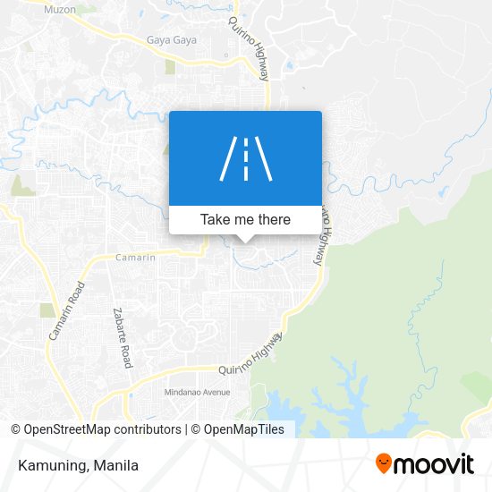 Kamuning map