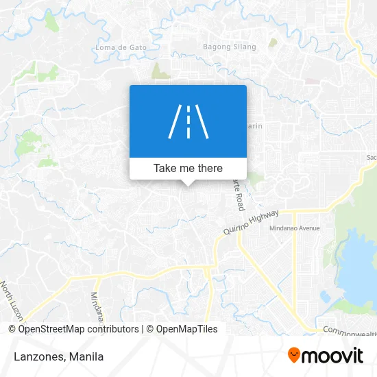 Lanzones map