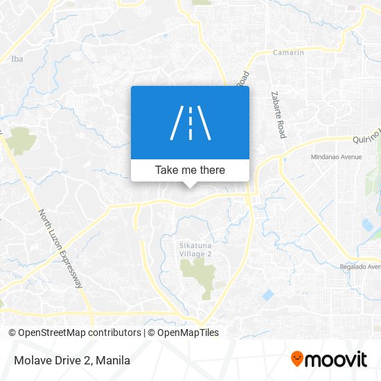 Molave Drive 2 map