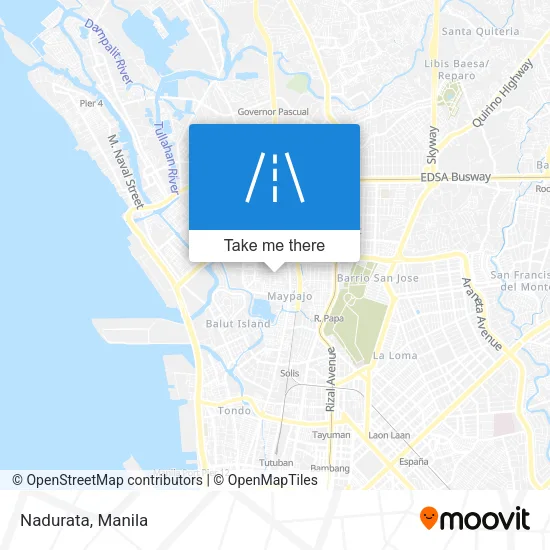 Nadurata map
