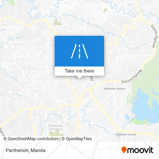 Parthenon map