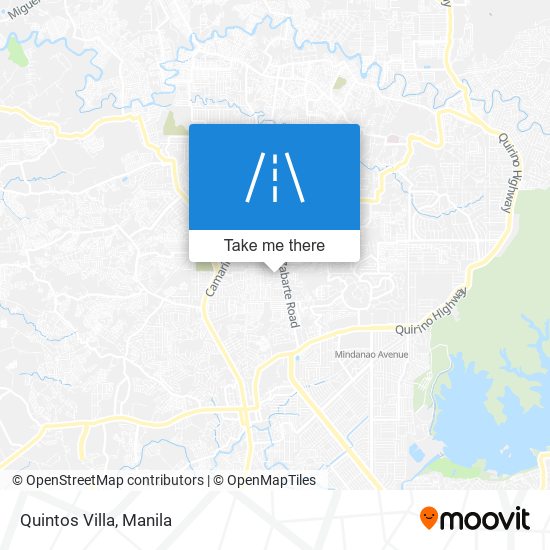 Quintos Villa map