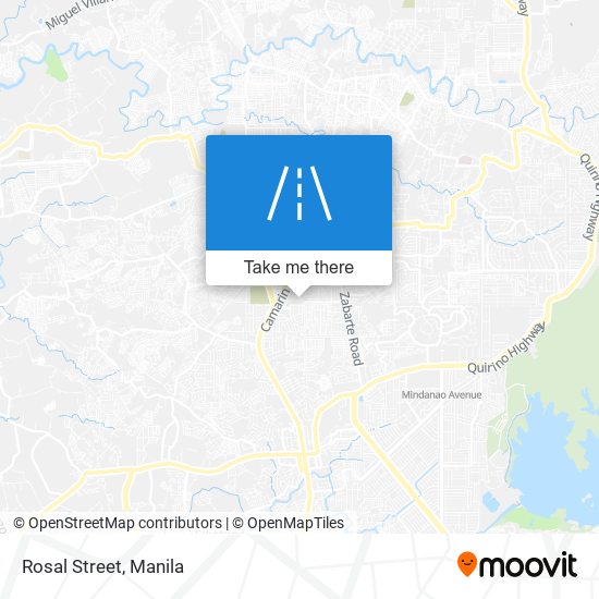 Rosal Street map