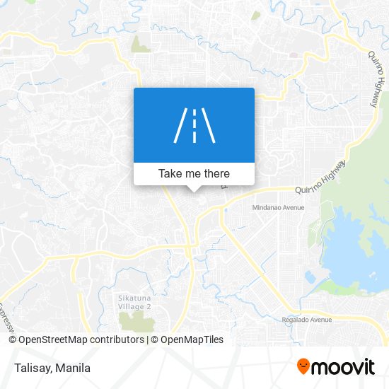 Talisay map