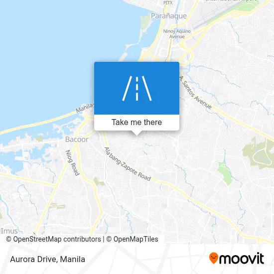Aurora Drive map