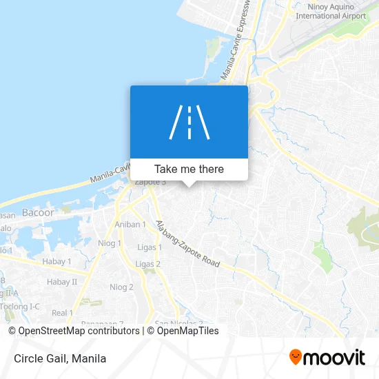 Circle Gail map