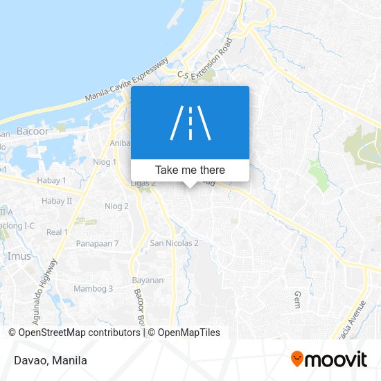 Davao map