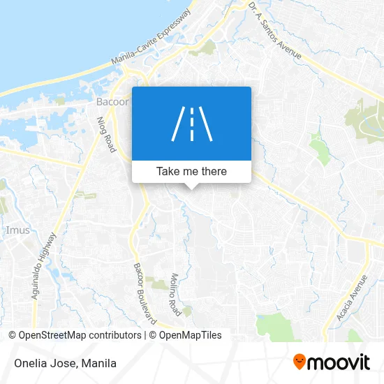 Onelia Jose map