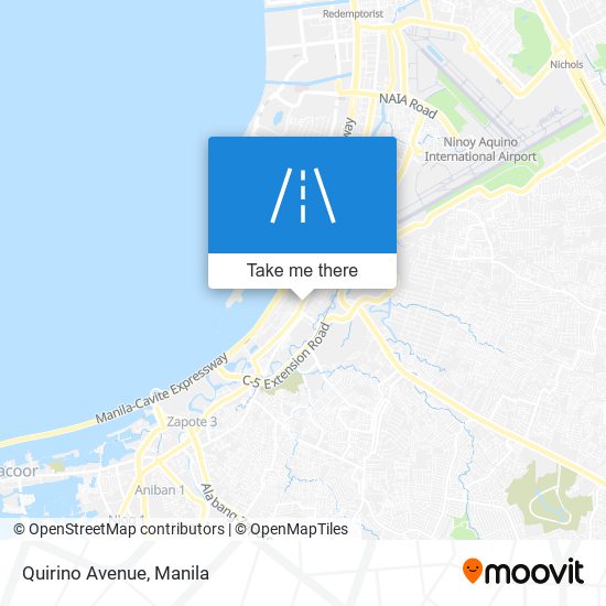 Quirino Avenue map