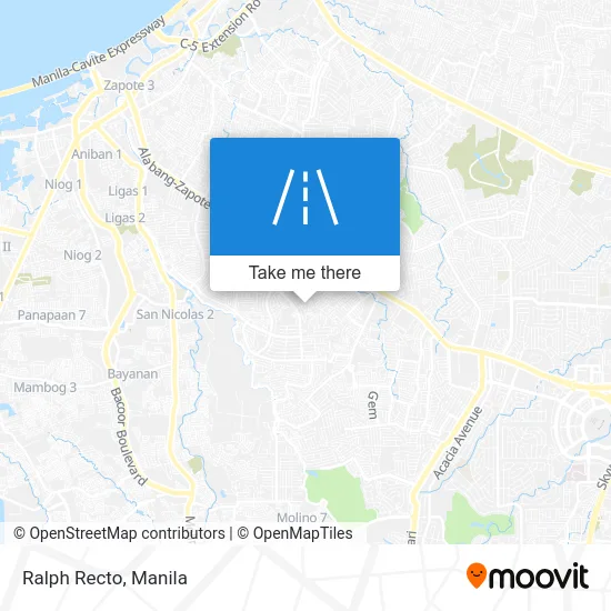 Ralph Recto map