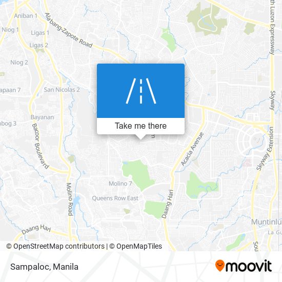 Sampaloc map