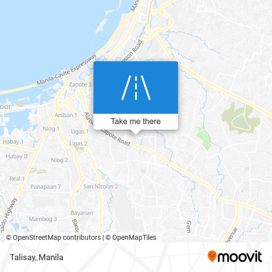 Talisay map