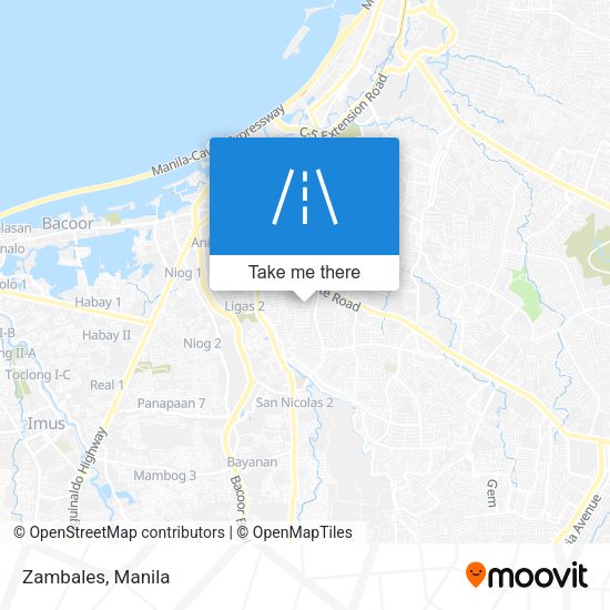 Zambales map