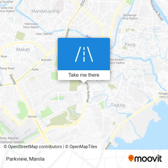 Parkview map