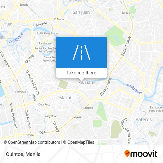 Quintos map