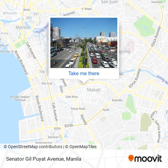 Senator Gil Puyat Avenue map