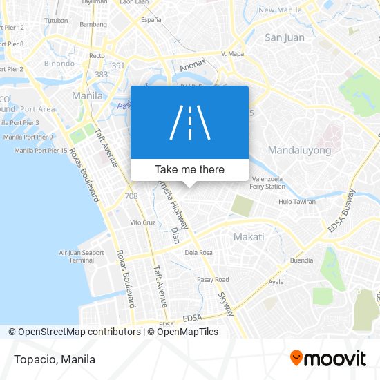 Topacio map