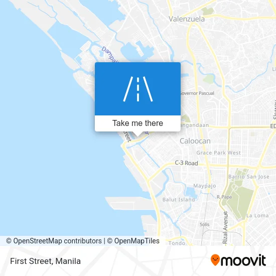 First Street map