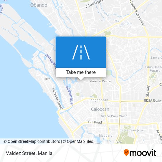 Valdez Street map