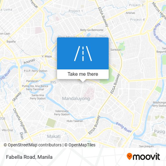 Fabella Road map