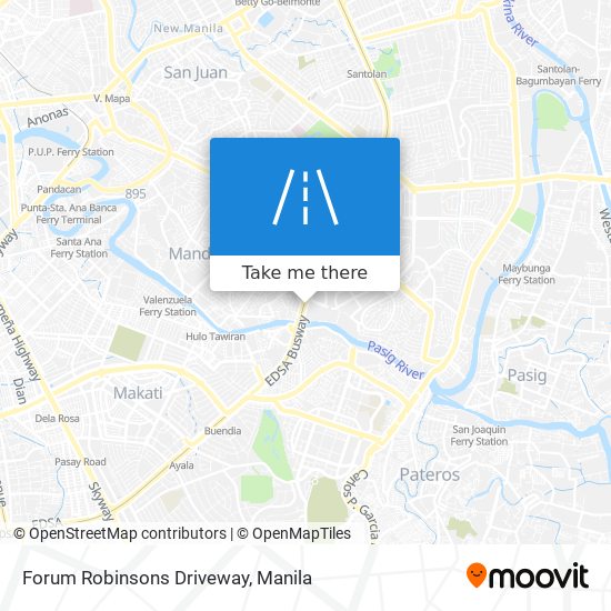 Forum Robinsons Driveway map