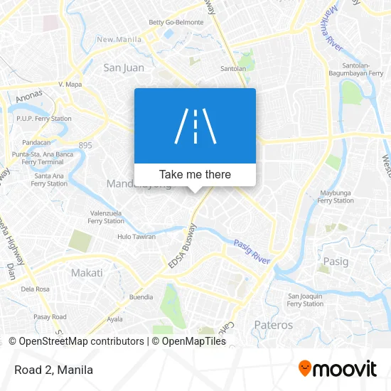 Road 2 map