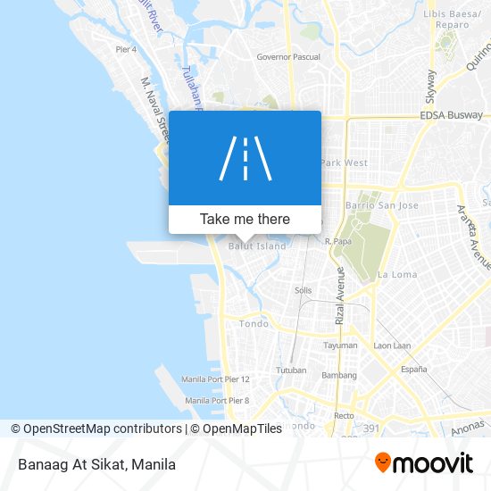 Banaag At Sikat map