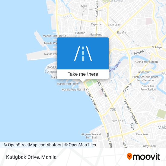 Katigbak Drive map