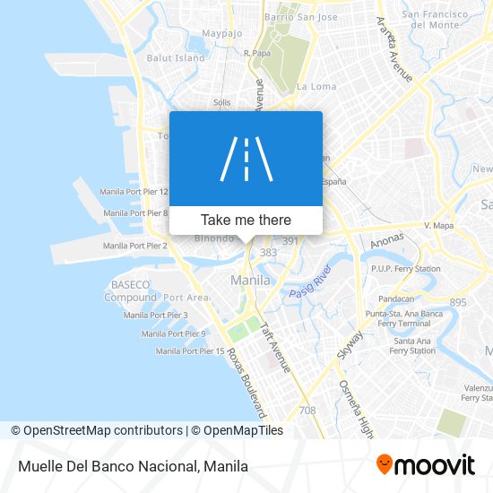 Muelle Del Banco Nacional map