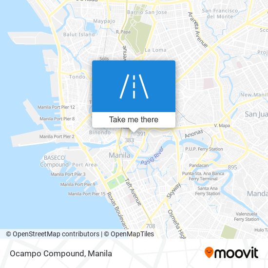 Ocampo Compound map