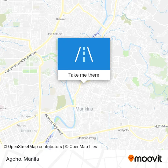 Agoho map
