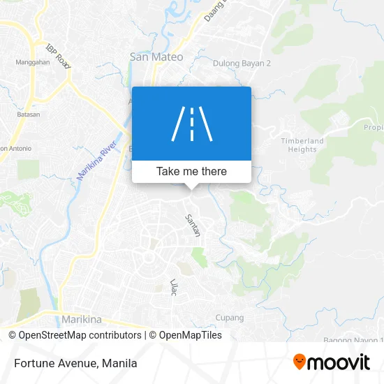 Fortune Avenue map