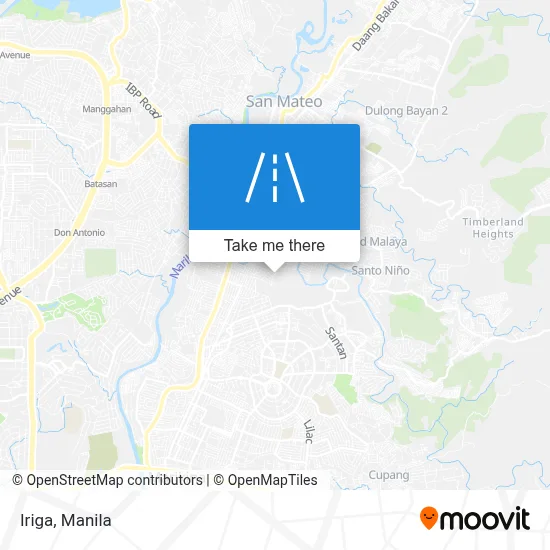 Iriga map